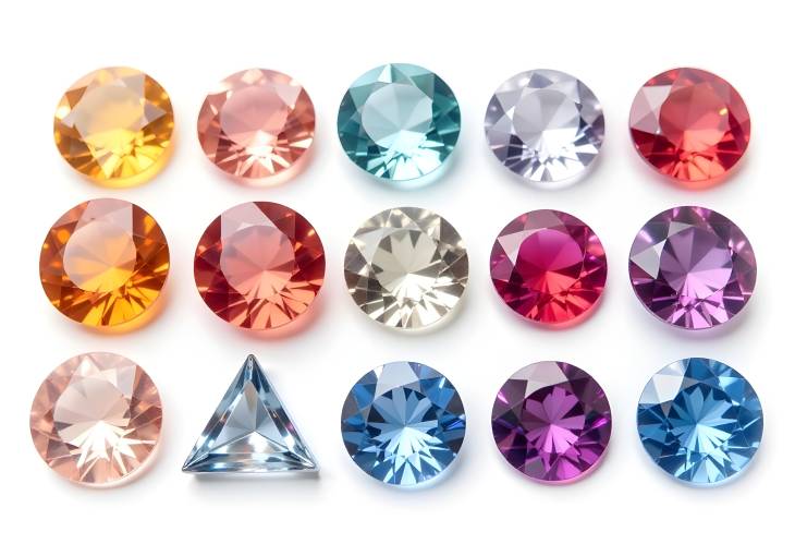 Dazzling Gemstones Round and Oval Collection